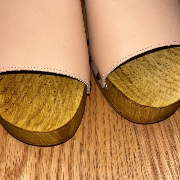 Seychelles Marine Layer Clog Sandal in Vachetta - Picture 6 of 12